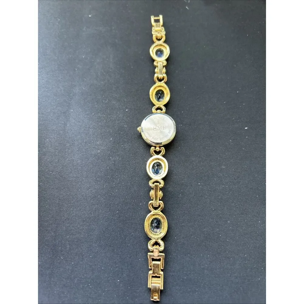 HMI Gold Tone White Dial Women’s Quartz Watch